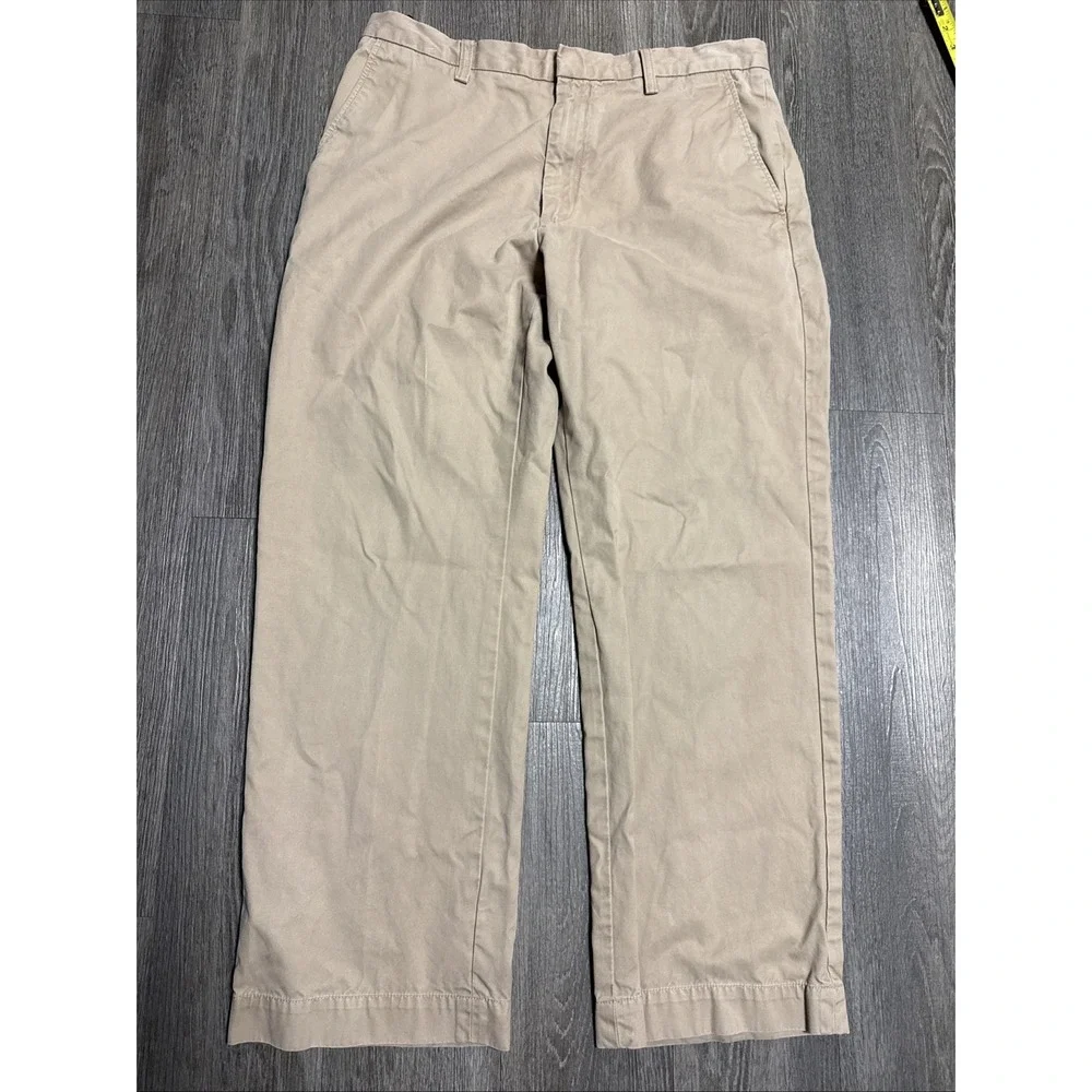 Banana Republic Pants Mens 35x30 Dawson Chino Relaxed Fit Straight Leg Cotton